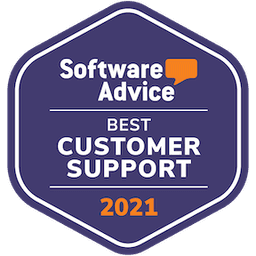 Software Advice Badge - Best Customer Support for Property Management